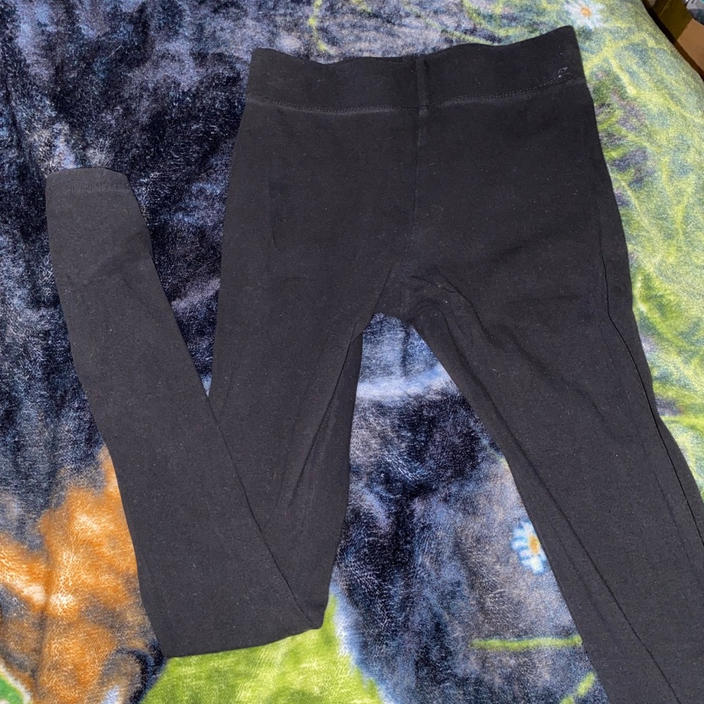 Black Kids Leggings